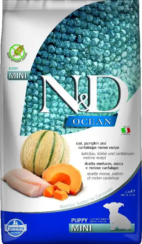 Farmina Nd Pump Gf Ocean Cod Cant Puppy Mini 5.5#