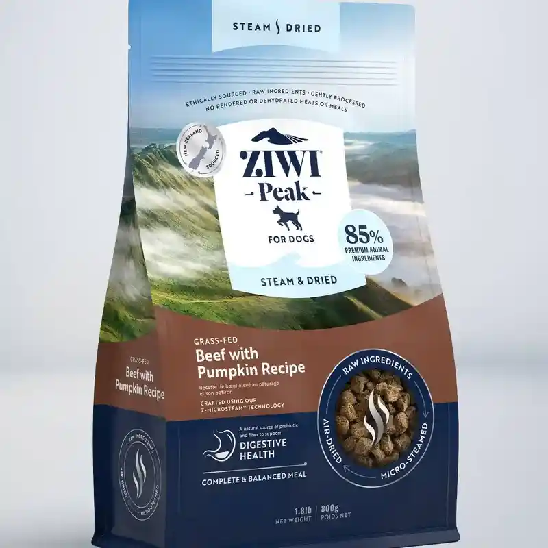 Ziwi Dog Steam Dried Beef W Pumpkin 1.8#