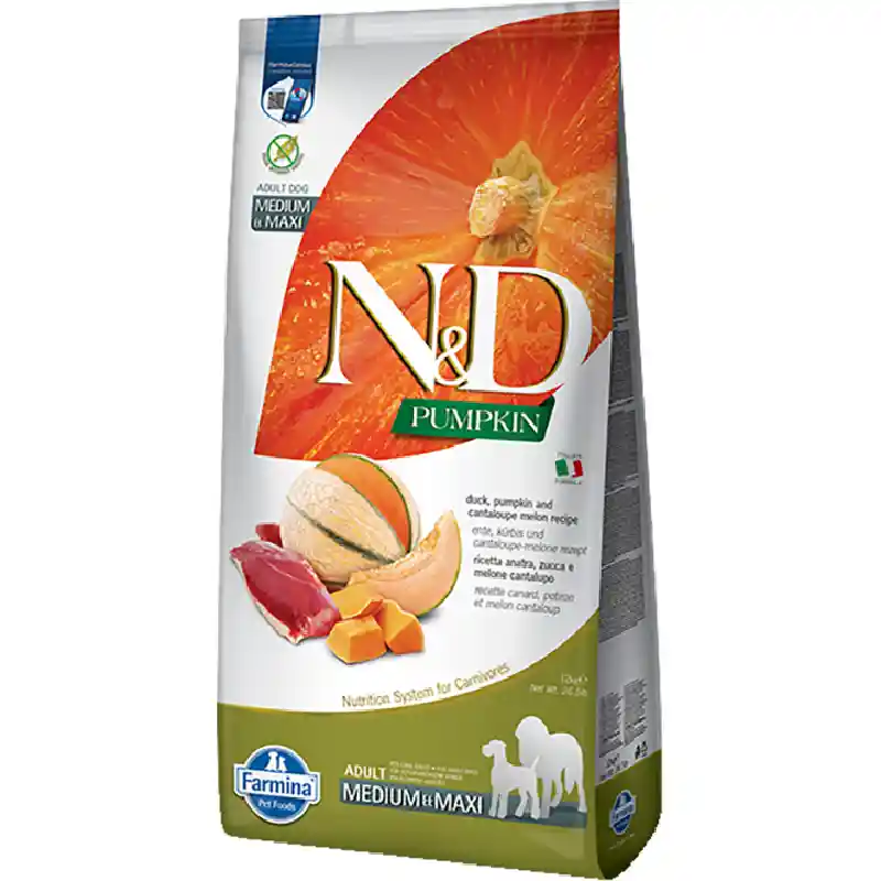 Farmina N&D Pumpkin Duck & Cantaloupe Dog Food 26.5#