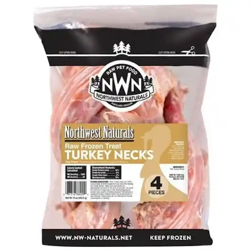 Frozen Raw Turkey Necks (4 count)