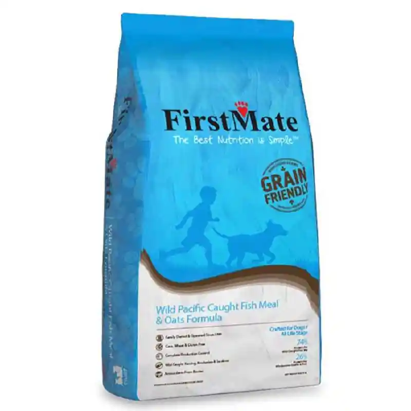 FirstMate Grain Friendly Wild Caught Fish & Oats 5LB