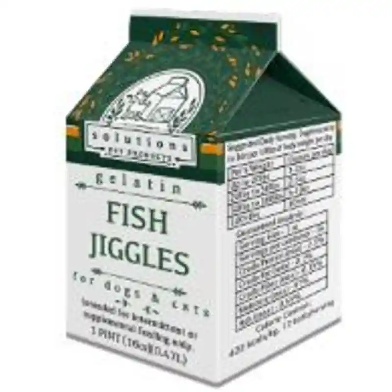 Solutions Pet Products Fish Jiggles 16 Oz