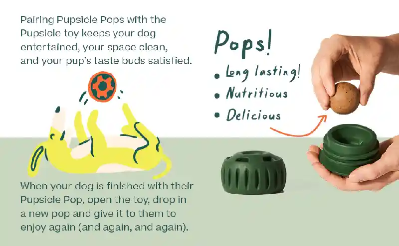 Woof Pupsicle Beef Pops Xl