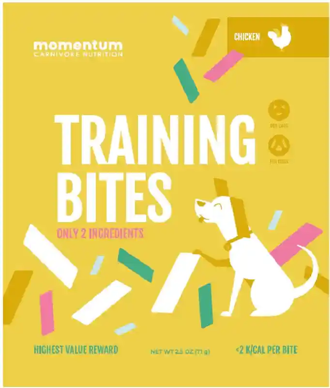 Momentum Treats Training Bites Chicken 2.5oz