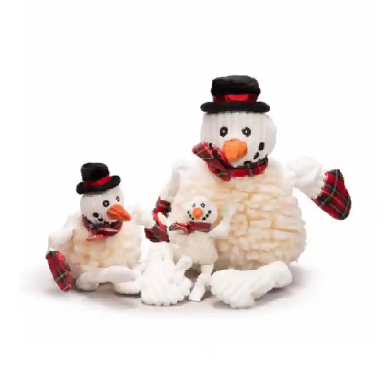 Huggle Hounds Fleece Snowman LG