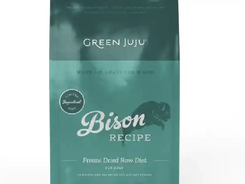 Freeze-Dried Raw Bison Recipe for Dogs and Cats 14-oz