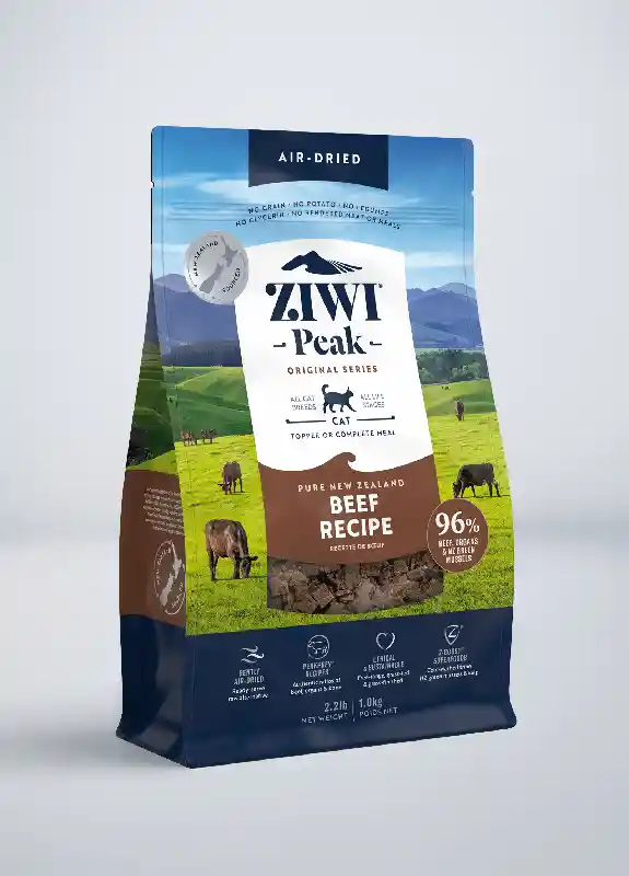 Ziwi Peak Cat Air-Dried Beef 14-oz