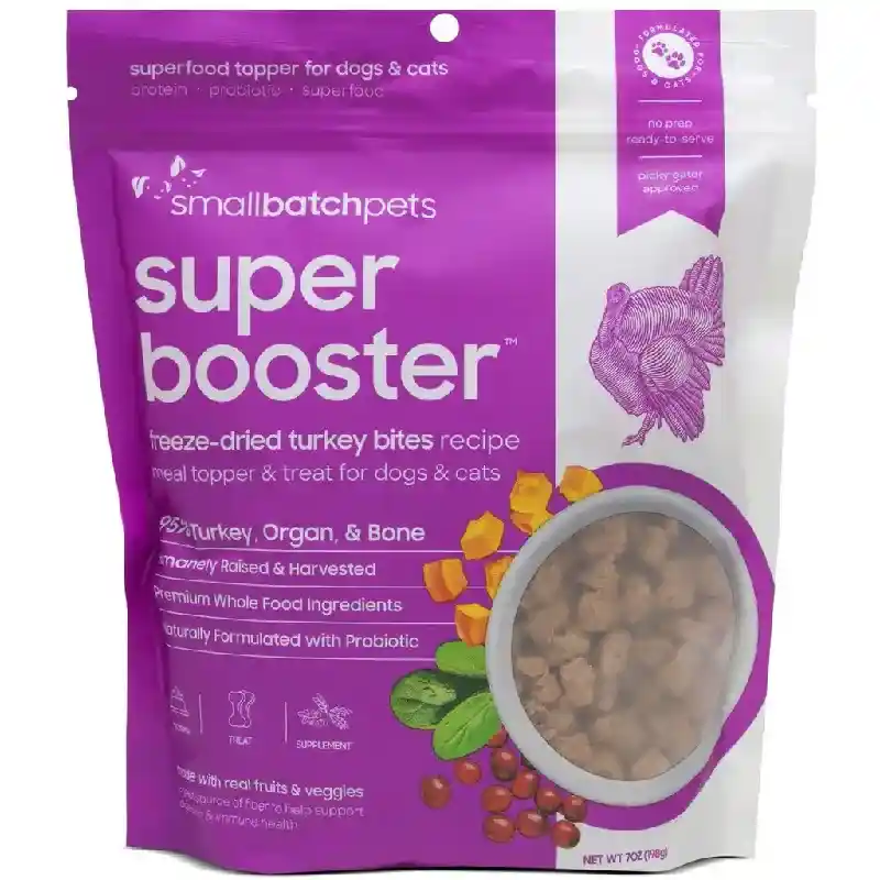 SmallBatch Super Booster FD Turkey Bites 7-oz