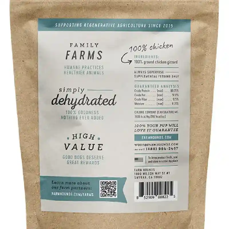 Farm Hounds Chicken Gizzards 4-oz