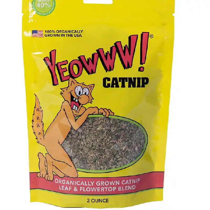 Yeowww Catnip Loose Leaf & Flower 2oz Pouch
