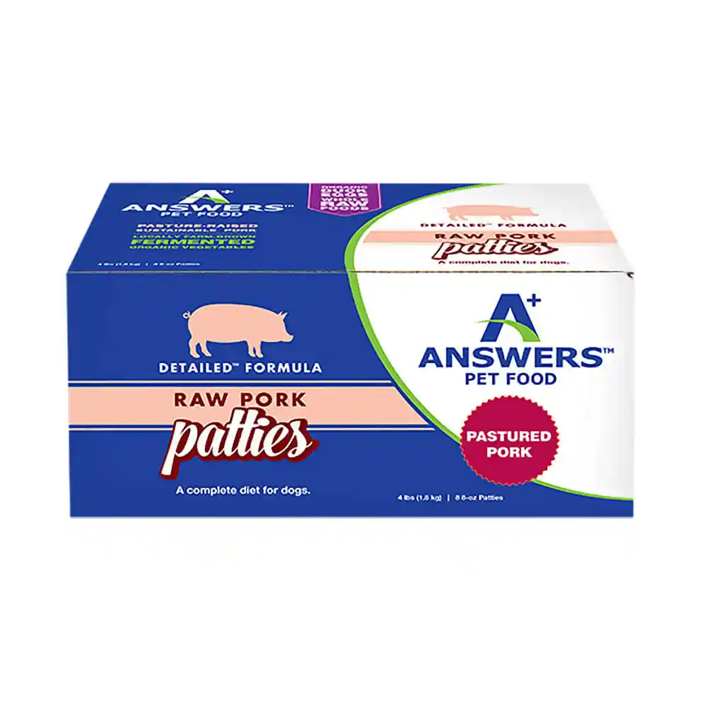 Answers Frzn Raw Pork Patties 4LB (8-ct)