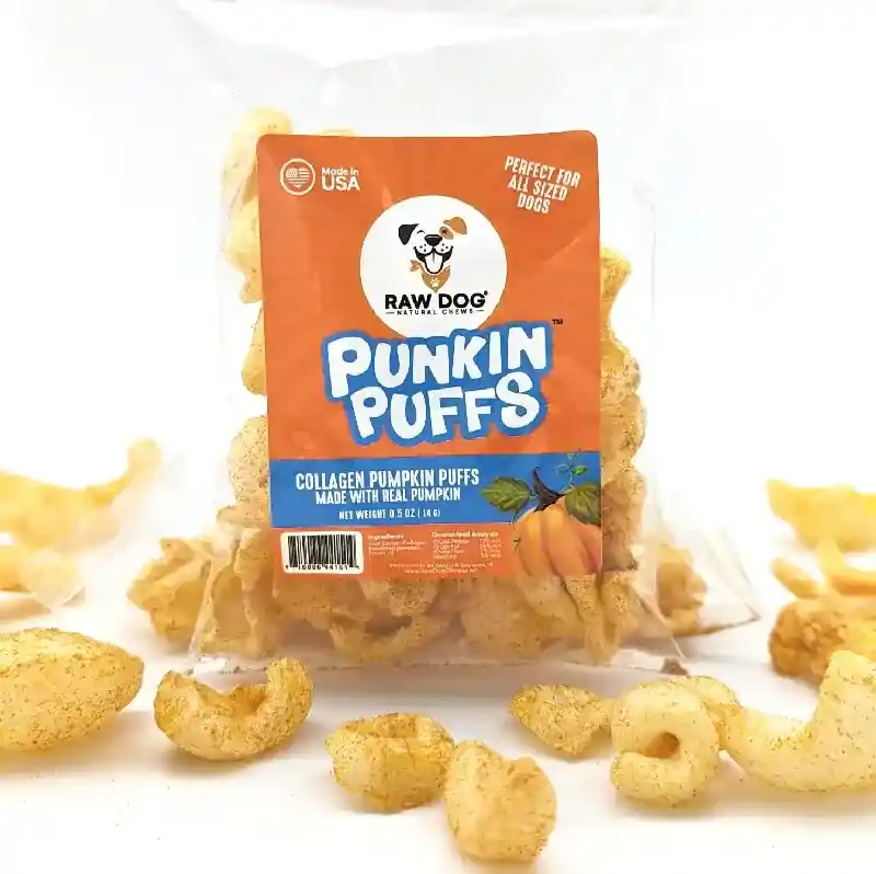 Raw Dog Punkin Puffs Small Bags