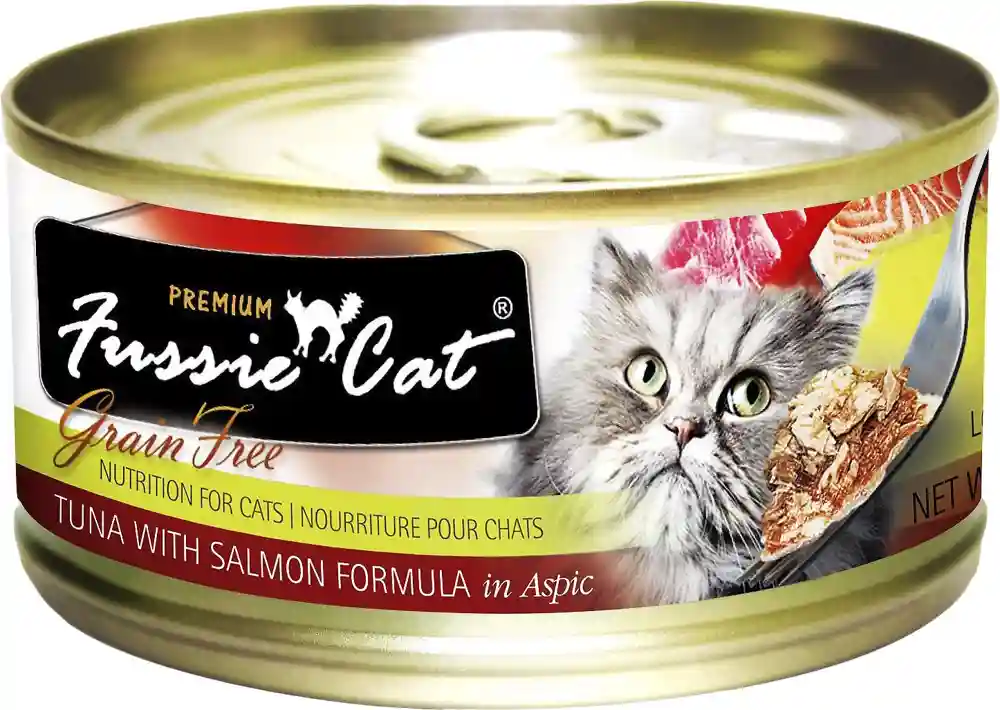 Fussie Cat Premium Tuna With Slmn Can Food Case (24 Cnt)