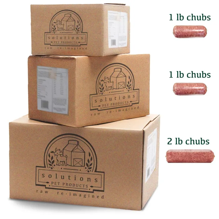 Solutions Frozen Chicken Chubs 20-lb