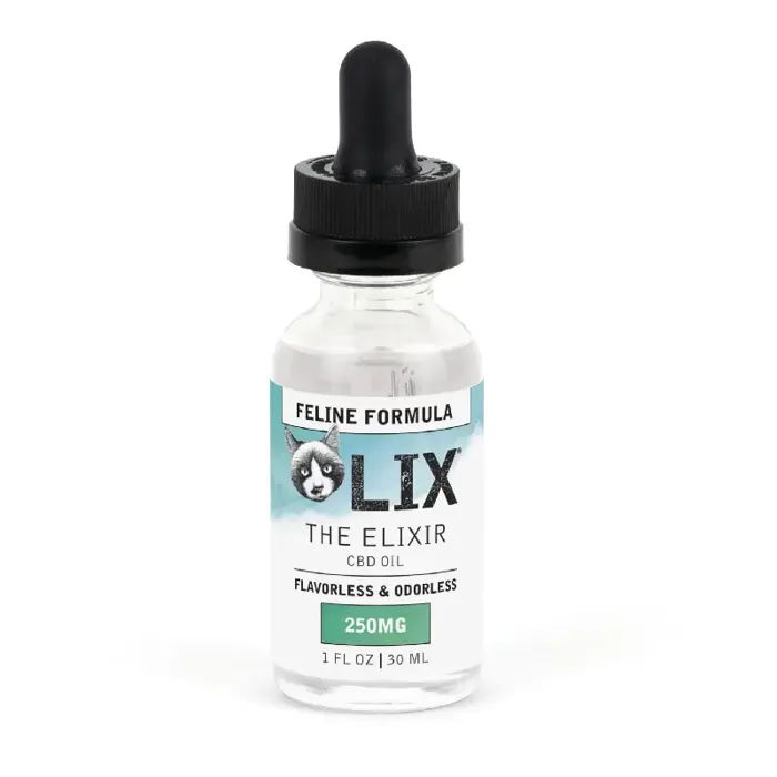 The Elixir CBD Oil 250-mg for Cats