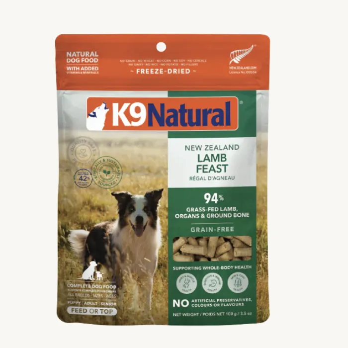 K9 Nat D Fzd Tppr Lmb 3.5oz