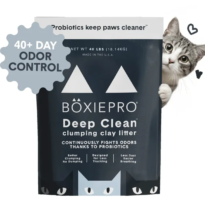 BoxiePro® Deep Clean Probiotic Cat Litter 16LB
