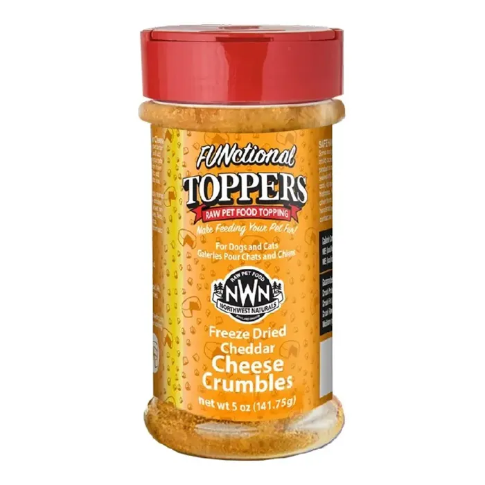 Northwest Naturals Freeze-Dried Cheddar Cheese Crumbles Functional Topper 5oz
