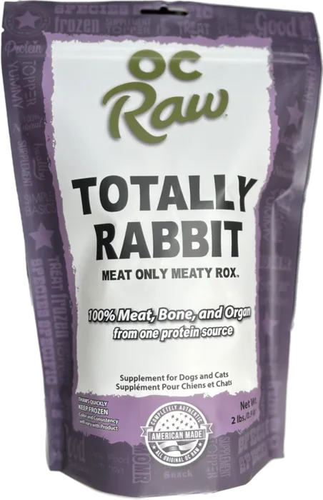 Oc Raw Dog Frozen Rabbit & Produce Rox 2-lb
