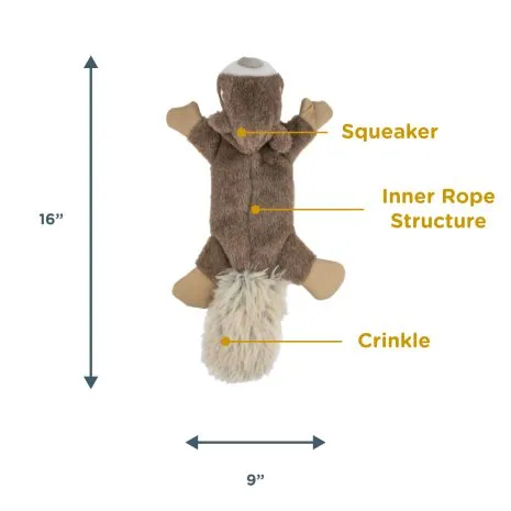 Tall Tails Plush Stuffless Squirrel 16"