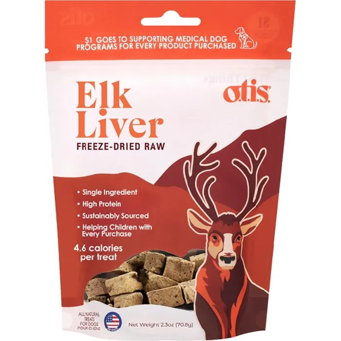 Otis Freeze-Dried Elk Liver