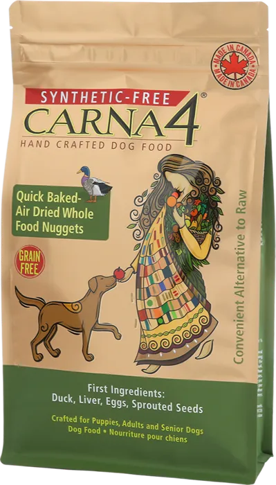 Carna4 Grain-Free Duck Dog Food 22 lb front