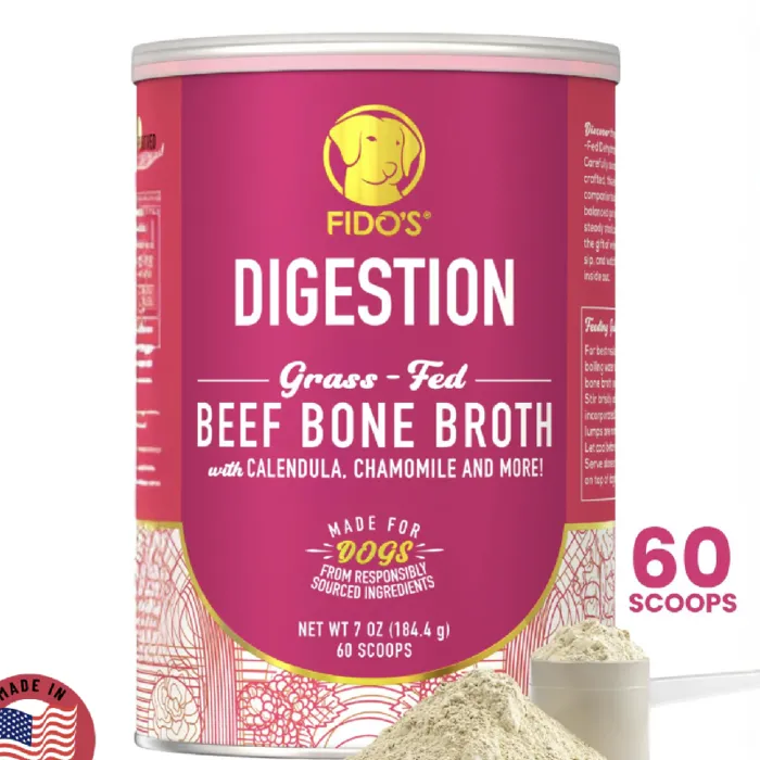 Fido’s Dehydrated Digestion Bf Bone Broth 6.96-oz