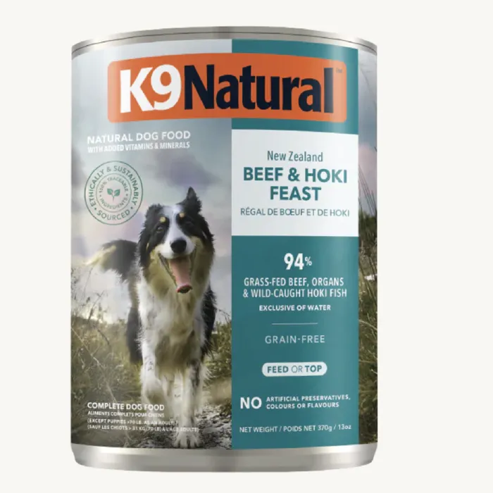 K9 Nat D Bf Hoki 13oz