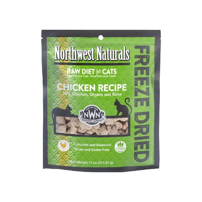 Northwest Naturals Freeze Dried Chicken Nibbles for Cats 11-oz
