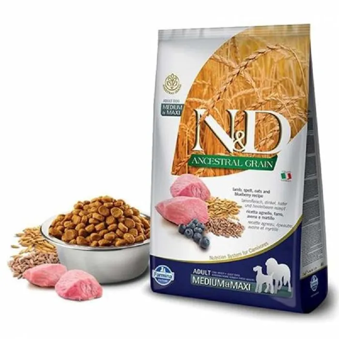 Farmina N&d Puppy Ancestral Grain Lamb/blueberry 26.4-lb