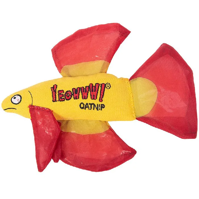 Mo Beta Fish Red Cat Toy