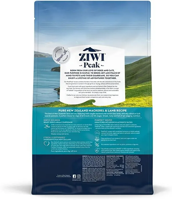 Ziwi Peak Daily Dog Cuisine Mackerel/lamb 2.2-lb