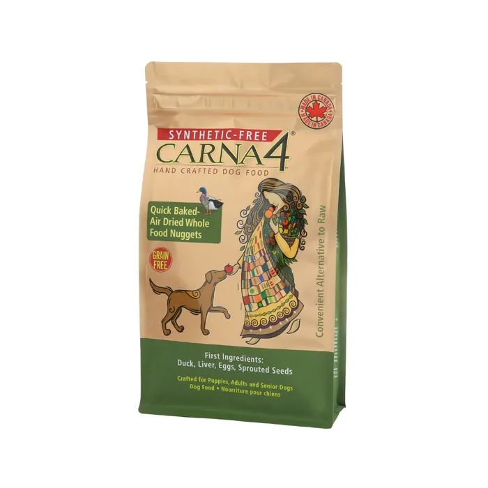 Carna4 Grain-Free Duck Dog Food 22 lb front