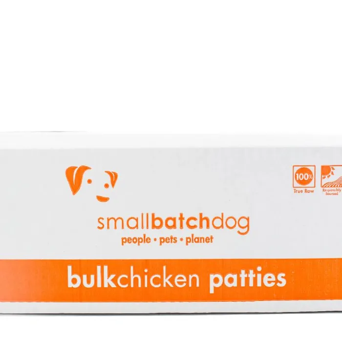 Smallbatch Dog Frozen Patties Chicken 18-lb