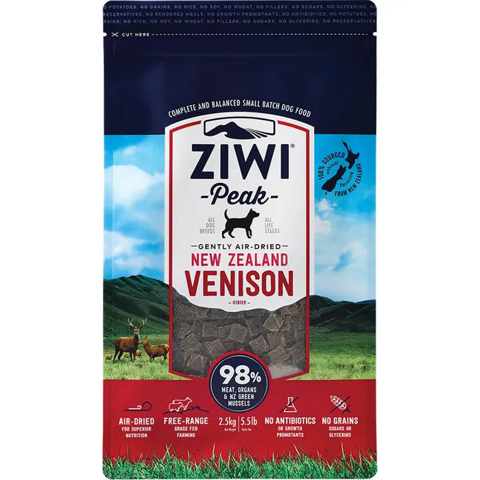 Ziwi Peak Venison Recipe Dog 2.2 Lbs