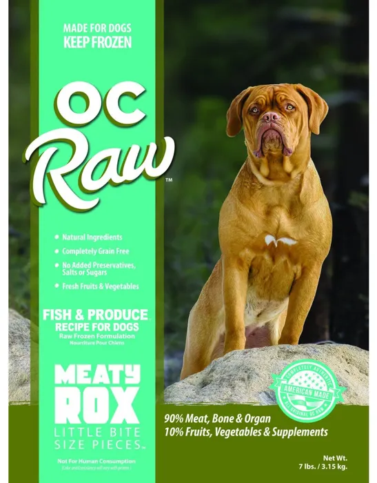 Oc Raw Fish & Produce Meaty Rox 7-lb