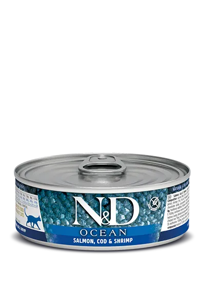 N&d Cat Ocean Salmon Cod Shrimp 2.5-oz