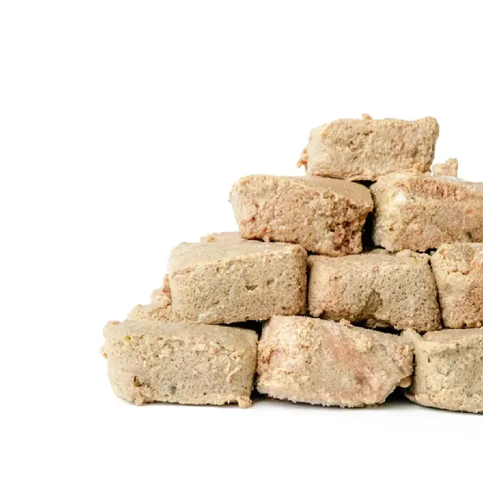 Green JuJu Frozen Raw Pork Sliders for Dogs and Cats 3-lb