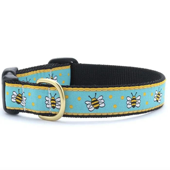 Uc Xs Bees Dog Collar