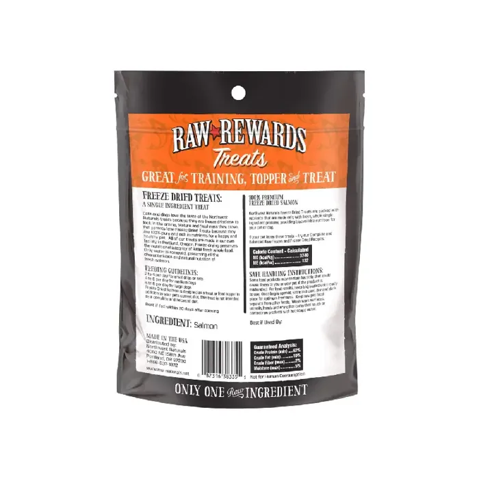 Northwest Naturals Freeze-Dried Salmon for Dogs and Cats 2.5-oz