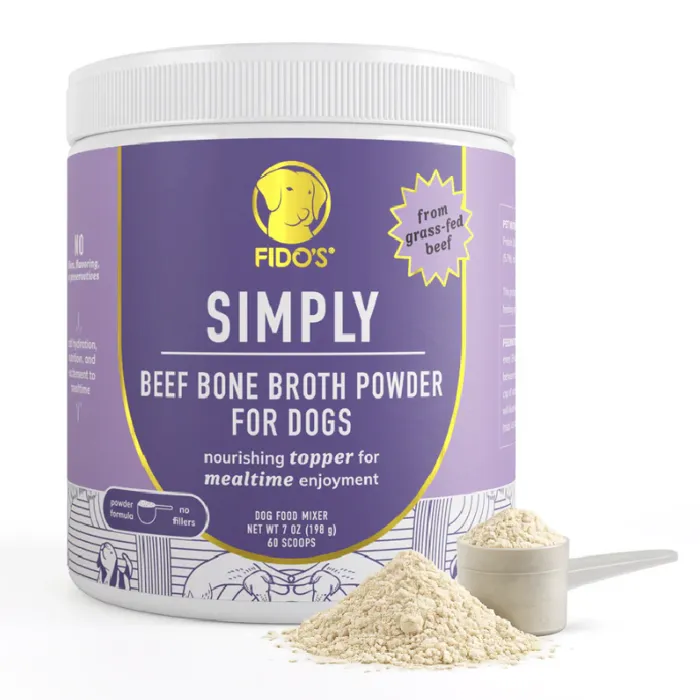 Fido’s Dehydrated Simply Bf Bone Broth (60 scoops)