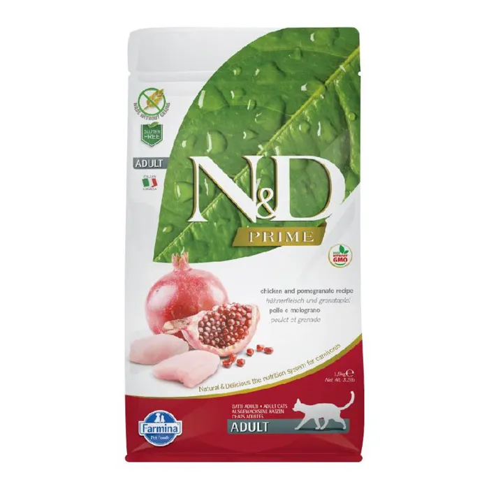 Farmina N&d Prime Chicken & Pomegranate Dry Cat Food 11-lb