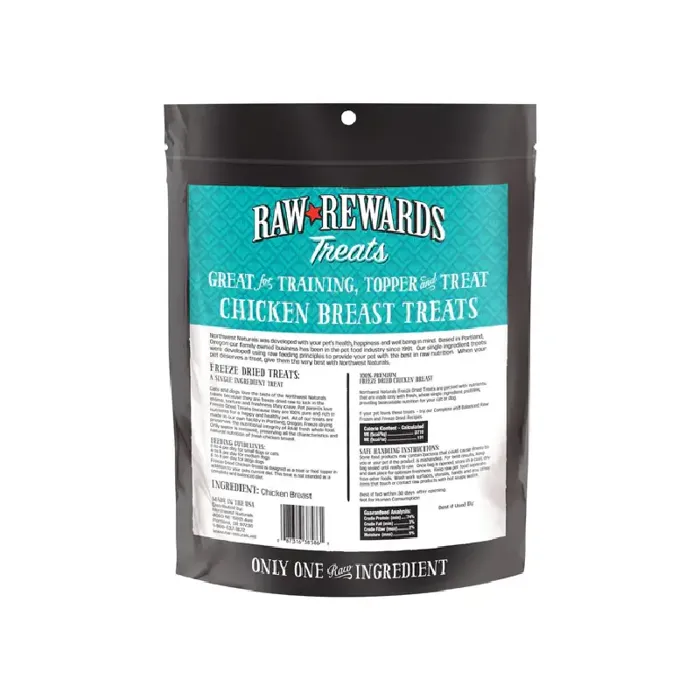 Northwest Naturals Freeze-Dried Chicken Breast for Dogs and Cats 10oz