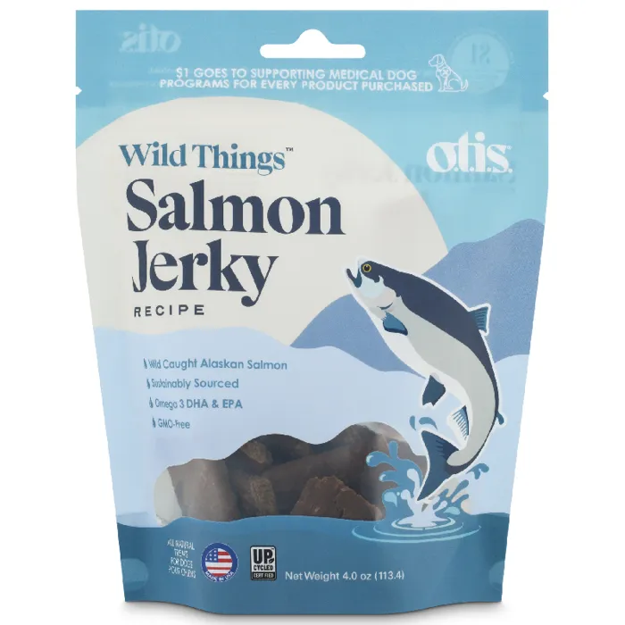 Wild Things Fish Jerky 4oz 16254 Otis 6/cs