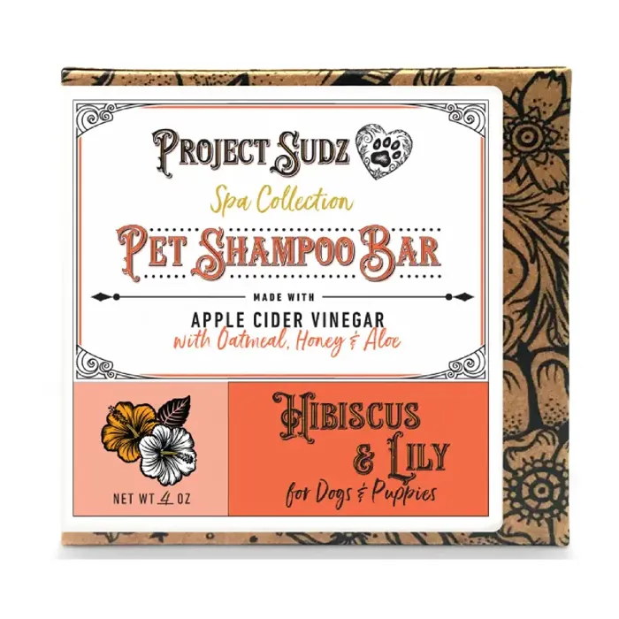 Project Sudz Hibiscus & Lily Shampoo Bar