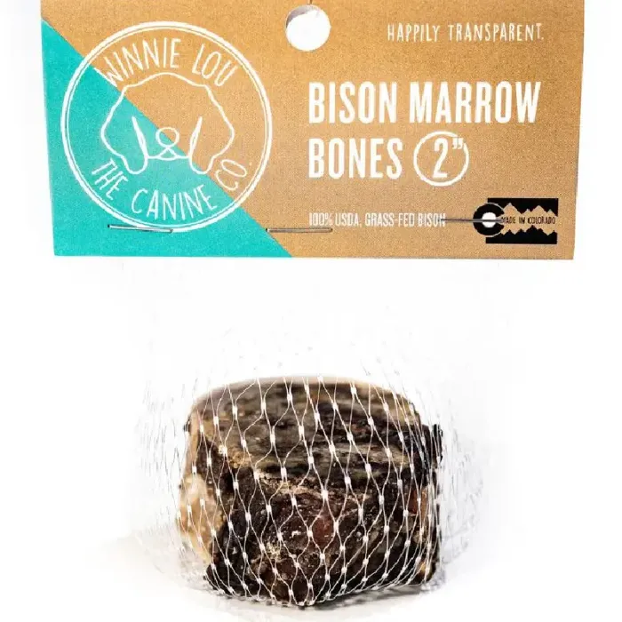 Winnie Lou Bison Marrow Bone 2"