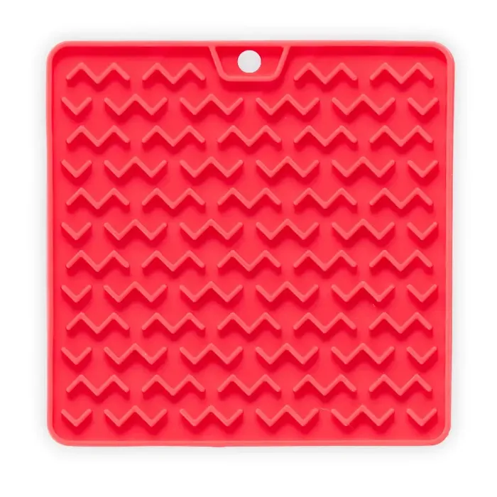 Messy Cats Silicone Reversible Interactive Licking Mat (Watermelon)