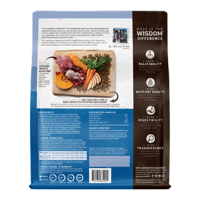 Earth Animal Wisdom Air-Dried From the Air Recipe for Dogs 8#
