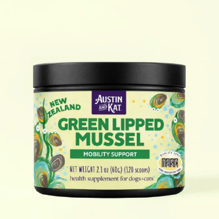 Austin & Kat Dog Green Lipped Mussel Mobility Powder 66g