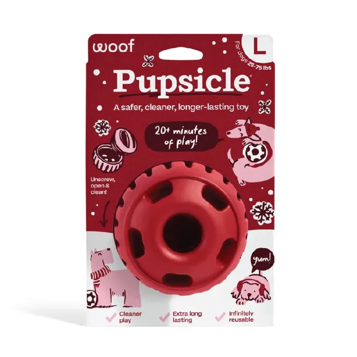 Woof Pupsicle Holiday Winter Large